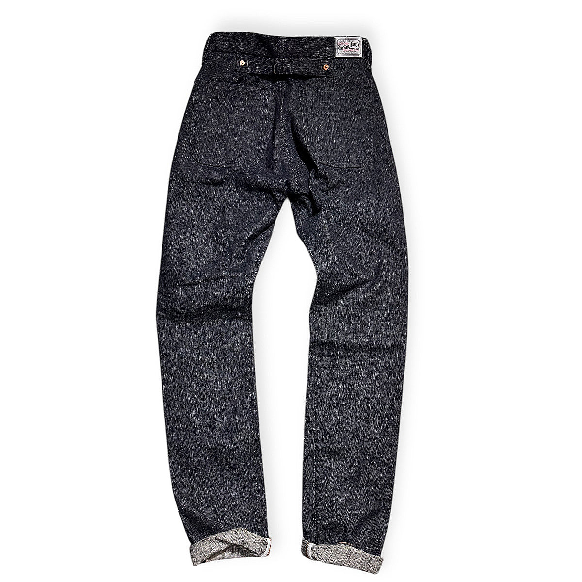 #0505 16oz Japanese INDIGO 'Secret Denim" Selvage Denim Chino Model [Miner Fit 997]