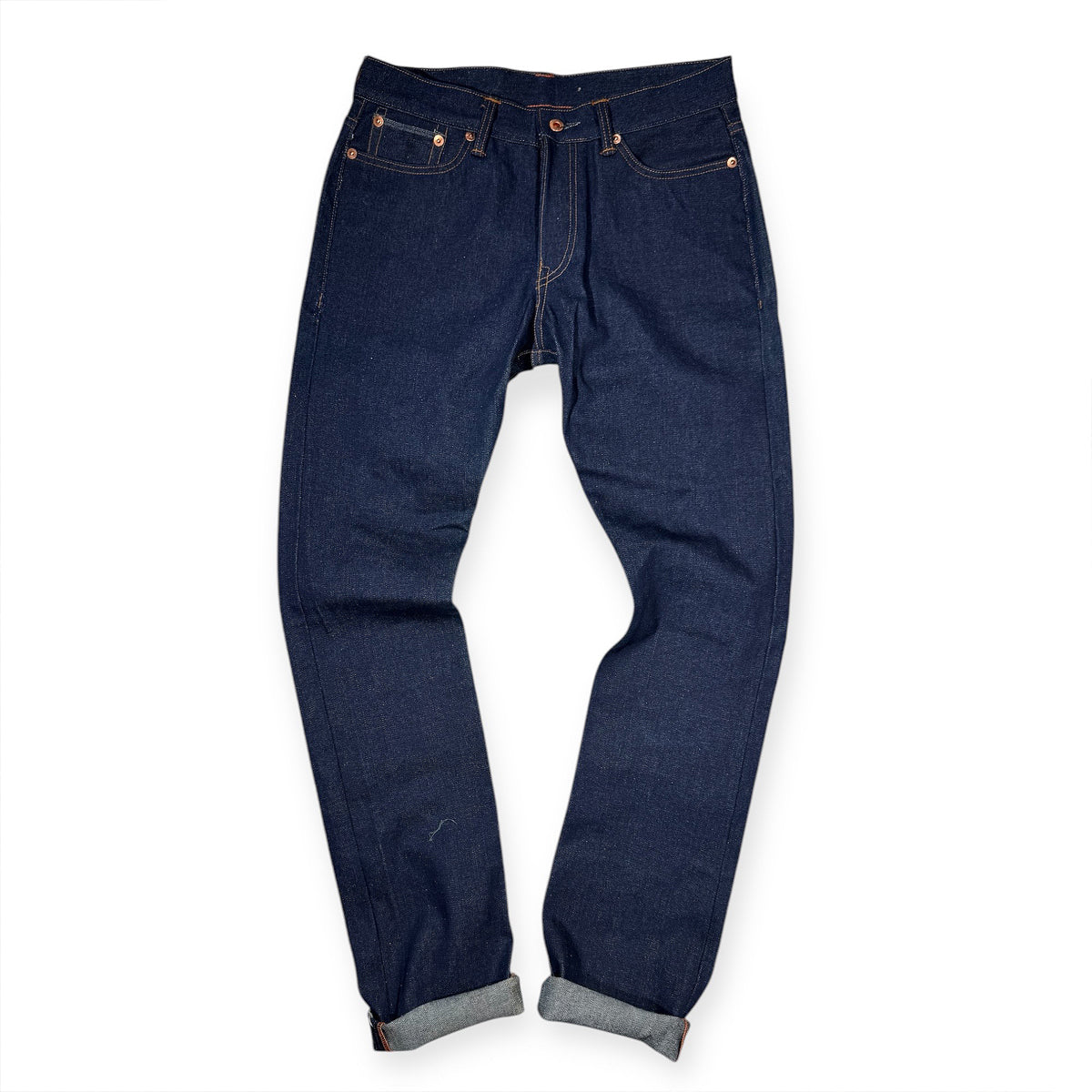 Vintage Dead Stock 1960s USA 15oz Broken Twill Selvage Denim [Miner Fit 997]