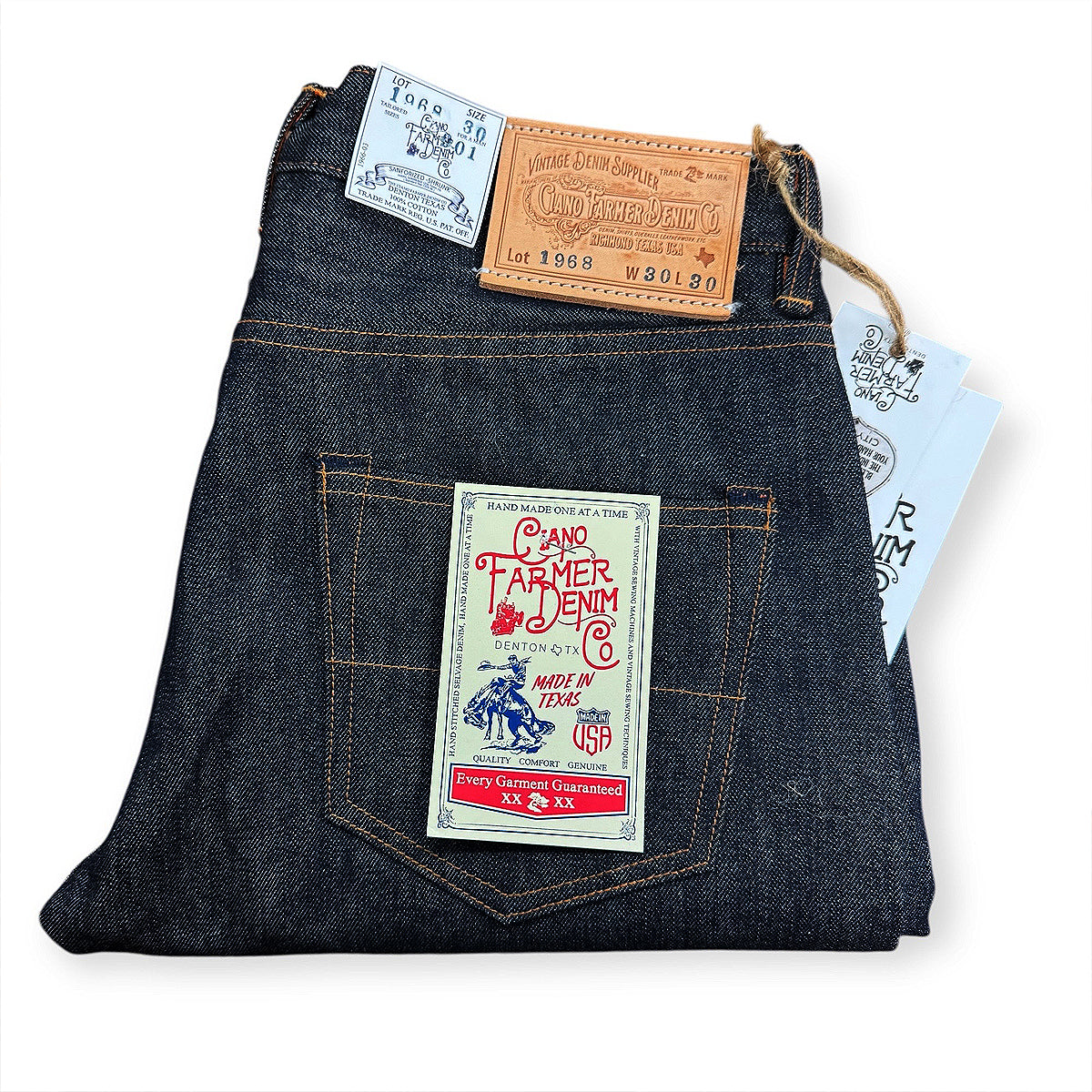 #1968 13.5oz Cone Mills selvedge 5 pocket [Slim Fit 901]