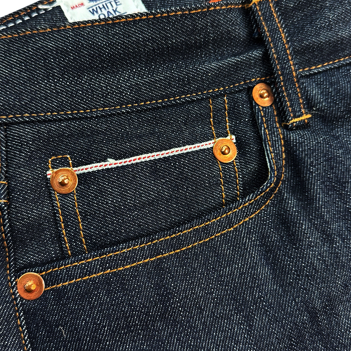 #1968 13.5oz Cone Mills selvedge 5 pocket [Slim Fit 901]